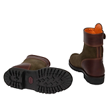 Thumbnail 3 of Penelope Chilvers Women's Inclement Cropped Tassel Boots - Seaweed/Conker