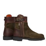Thumbnail 3 of Penelope Chilvers Women's Inclement Cropped Tassel Boots - Seaweed/Conker
