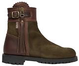 Thumbnail 1 of Penelope Chilvers Women's Inclement Cropped Tassel Boots - Seaweed/Conker