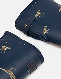 Thumbnail 4 of Joules Women's Adjustable Tall Printed Wellies - Navy Dog