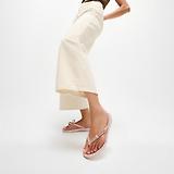 Thumbnail 2 of FitFlop Women's iQUSHION Glitz-Bow Flip Flops - Nude Rose