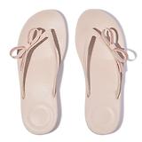 Thumbnail 4 of FitFlop Women's iQUSHION Glitz-Bow Flip Flops - Nude Rose