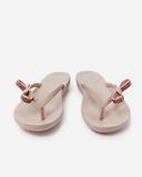 Thumbnail 9 of FitFlop Women's iQUSHION Glitz-Bow Flip Flops - Nude Rose