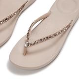 Thumbnail 3 of FitFlop Women's IQUSHION Ergonomic Multi-Crystal Flip-Flops - All Nude Rose