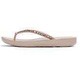 Thumbnail 1 of FitFlop Women's IQUSHION Ergonomic Multi-Crystal Flip-Flops - All Nude Rose