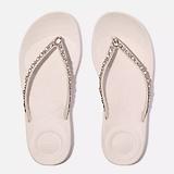 Thumbnail 4 of FitFlop Women's IQUSHION Multi-Crystal Ergonomic Flip-Flops - Nude Rose