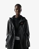 Thumbnail 2 of Hunter Unisex Downpour Izzy Pu Hooded Jacket - Black