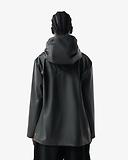 Thumbnail 6 of Hunter Unisex Downpour Izzy Pu Hooded Jacket - Black