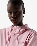 Thumbnail 8 of Hunter Unisex Downpour Izzy Pu Hooded Jacket - Parfait Pink