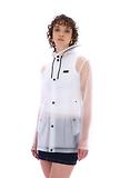 Thumbnail 12 of Hunter Unisex Downpour Izzy Pu Hooded Jacket - Clear Matte
