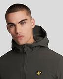 Thumbnail 4 of Lyle & Scott Men's Fleece Back Softshell Jacket - Gunmetal