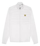 Thumbnail 5 of Lyle & Scott Men's Sports Hybrid Double Baffle Jacket - Pebble