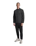 Thumbnail 3 of Lyle & Scott Men's Sports Hybrid Double Baffle Jacket - Jet Black
