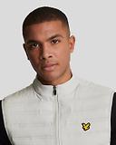 Thumbnail 4 of Lyle & Scott Men's Sports Hybrid Double Baffle Gilet - Pebble