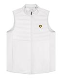 Thumbnail 5 of Lyle & Scott Men's Sports Hybrid Double Baffle Gilet - Pebble