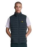 Thumbnail 2 of Lyle & Scott Men's Stretch Lightweight Quilted Gilet - Dark Navy