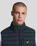 Thumbnail 5 of Lyle & Scott Men's Stretch Lightweight Quilted Gilet - Dark Navy
