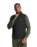 Thumbnail 2 of Lyle & Scott Men's Stretch Lightweight Quilted Gilet - Jet Black