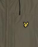 Thumbnail 6 of Lyle & Scott Men's Lightweight Hooded Zip Through Jacket - Khaki Ash