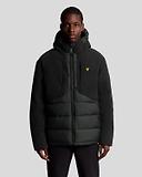 Thumbnail 2 of Lyle & Scott Men's Sports Hybrid Puffer Jacket - Jet Black