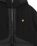 Thumbnail 7 of Lyle & Scott Men's Sports Hybrid Puffer Jacket - Jet Black