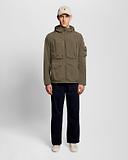 Thumbnail 3 of Lyle & Scott Men's Lightweight Ripstop Windcheater - Khaki Ash