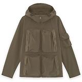 Thumbnail 1 of Lyle & Scott Men's Lightweight Ripstop Windcheater - Khaki Ash