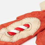 Thumbnail 4 of Joules Heritage Tweed Fox Rope Dog Toy - Red