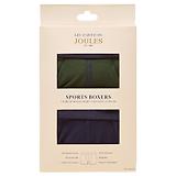 Thumbnail 1 of Joules Men's Get A Move On Sports Boxers 2 Pack - Green/Blue