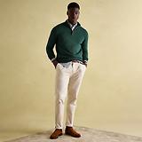 Thumbnail 4 of Joules Men's Hillside Quarter Zip Knit Jumper - Dark Green