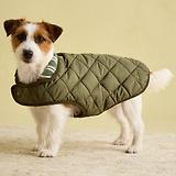 Thumbnail 7 of Joules Quilted Dog Coat - Khaki