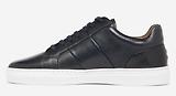 Thumbnail 5 of Oliver Sweeney Men's Kendal Milled Leather Cupsole Trainers - Navy