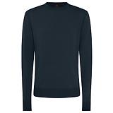 Thumbnail 1 of Belstaff Men's Merino Wool Kerrigan Crew Neck Jumper - Black