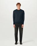Thumbnail 2 of Belstaff Men's Merino Wool Kerrigan Crew Neck Jumper - Black