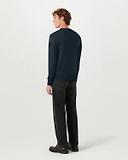Thumbnail 5 of Belstaff Men's Merino Wool Kerrigan Crew Neck Jumper - Black