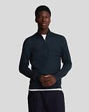 Thumbnail 2 of Lyle & Scott Men's Merino Wool 1/4 Zip Jumper - Dark Navy