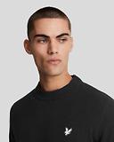 Thumbnail 4 of Lyle & Scott Men's Premium Lambswool Crew Neck Jumper - Lacquer