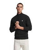 Thumbnail 1 of Lyle & Scott Men's Premium Lambswool 1/4 Zip Jumper - Lacquer