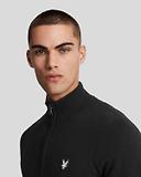 Thumbnail 4 of Lyle & Scott Men's Premium Lambswool 1/4 Zip Jumper - Lacquer