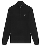 Thumbnail 5 of Lyle & Scott Men's Premium Lambswool 1/4 Zip Jumper - Lacquer