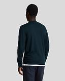 Thumbnail 2 of Lyle & Scott Men's Premium Merino Crew Neck Jumper - Lacquer