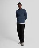 Thumbnail 3 of Lyle & Scott Men's Premium Merino Crew Neck Jumper - Midnight Navy