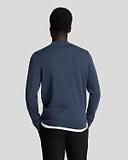Thumbnail 2 of Lyle & Scott Men's Premium Merino Crew Neck Jumper - Midnight Navy