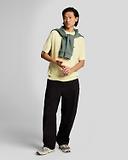 Thumbnail 3 of Lyle & Scott Men's Linen Blend Knitted T-Shirt - Luna