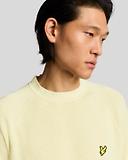Thumbnail 5 of Lyle & Scott Men's Linen Blend Knitted T-Shirt - Luna