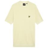 Thumbnail 1 of Lyle & Scott Men's Linen Blend Knitted T-Shirt - Luna