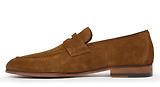 Thumbnail 5 of Oliver Sweeney Men's Keyworth Calf Suede Penny Loafer - Whiskey