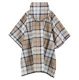 Thumbnail 3 of Barbour Women's Portree Tartan Poncho - Hessian/Navy Tartan