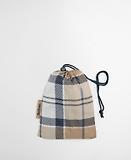 Thumbnail 4 of Barbour Women's Portree Tartan Poncho - Hessian/Navy Tartan