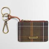 Thumbnail 2 of Barbour Women's Leather Coin Purse Bag Charm - Classic Tartan